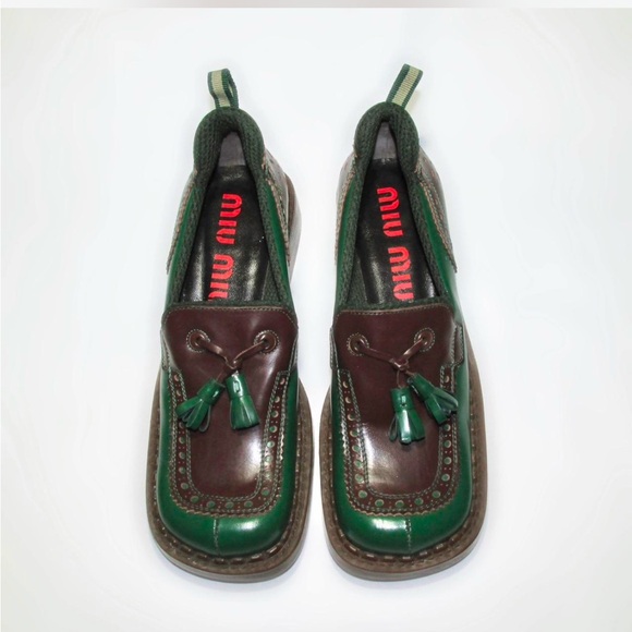 Miu miu archive 1999 loafers 37 - Picture 1 of 5